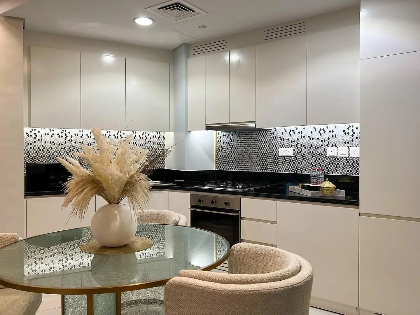 Keyrock Living - Burj Khalifa View Retreat With Pool Apartment Dubai 0*,  United Arab Emirates